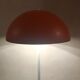 Vintage 70s orange and white lamp