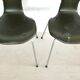 Six chaises « marteau » vintage par Arne Jacobsen pour Fritz Hansen