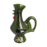 Rooster ceramic pitcher