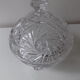 Candy box with crystal lid