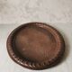 Croco brass dish