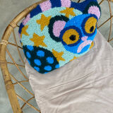 Rattan cradle with mattress