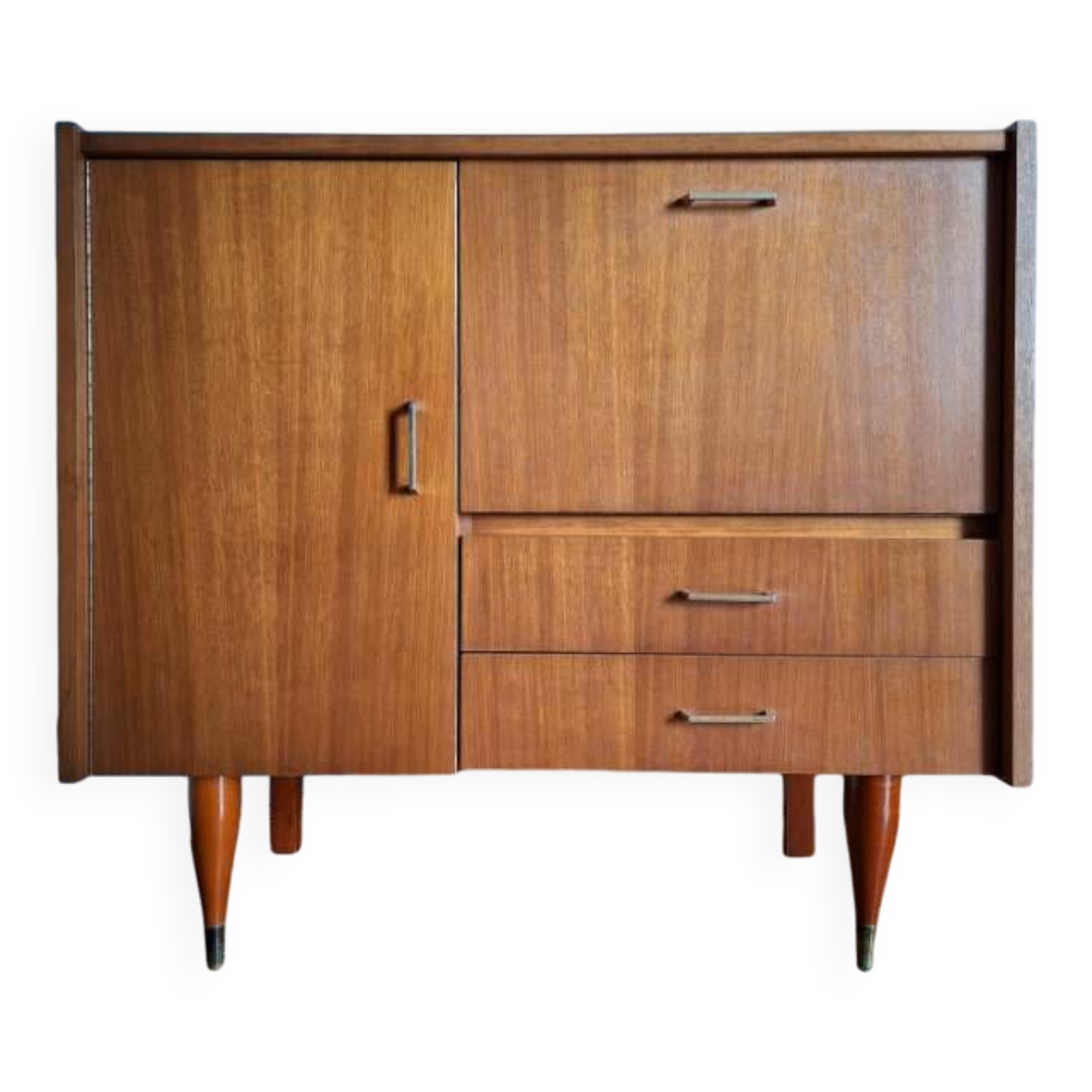 Vintage chest of drawers, sideboard, old bar furniture