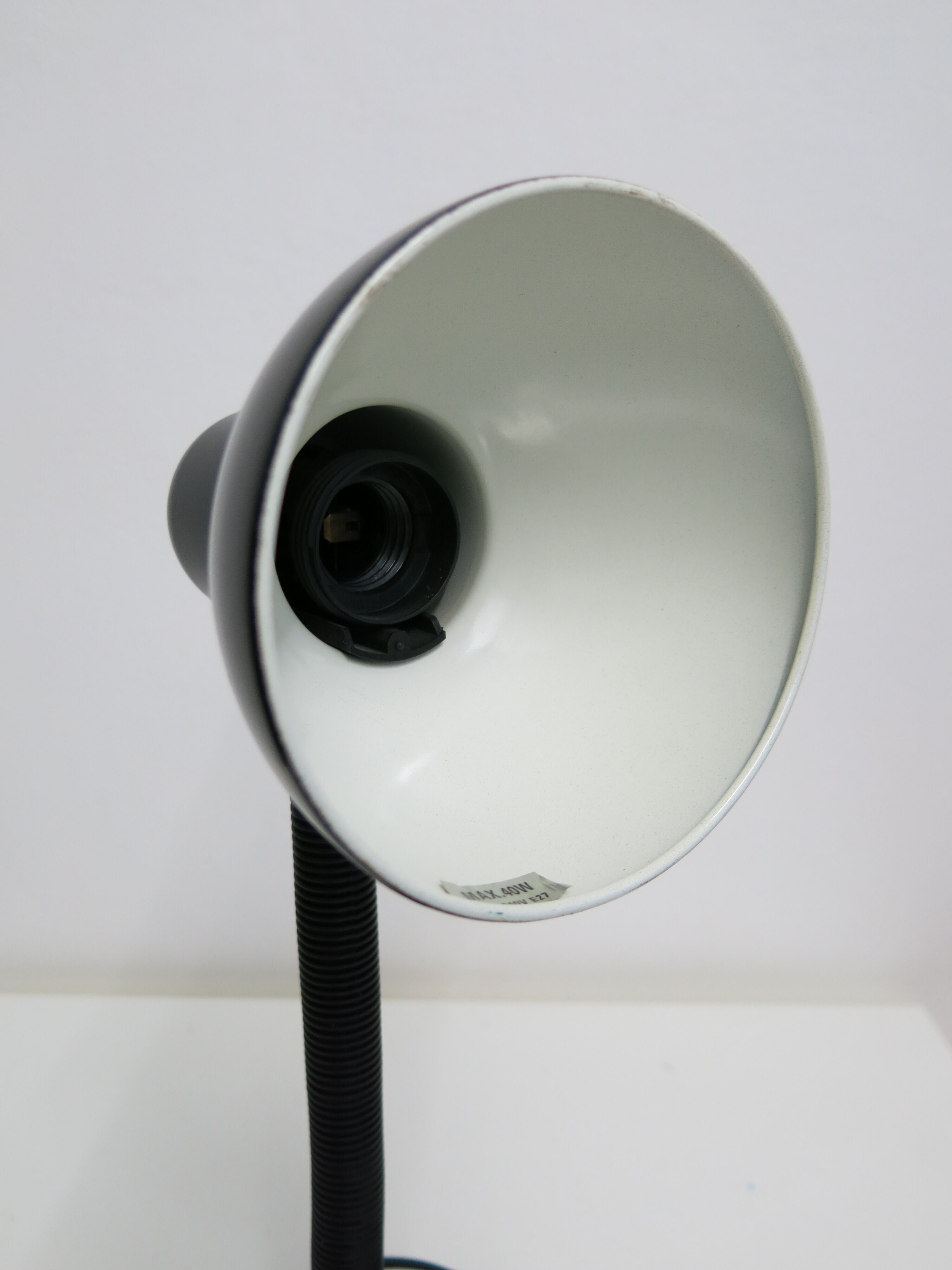 Vintage black desk lamp