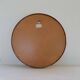 Modern round brass mirror from the mid-century by Glasmäster in Markaryd, Sweden, 1960s.