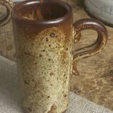 Pyrite stoneware coffee cups