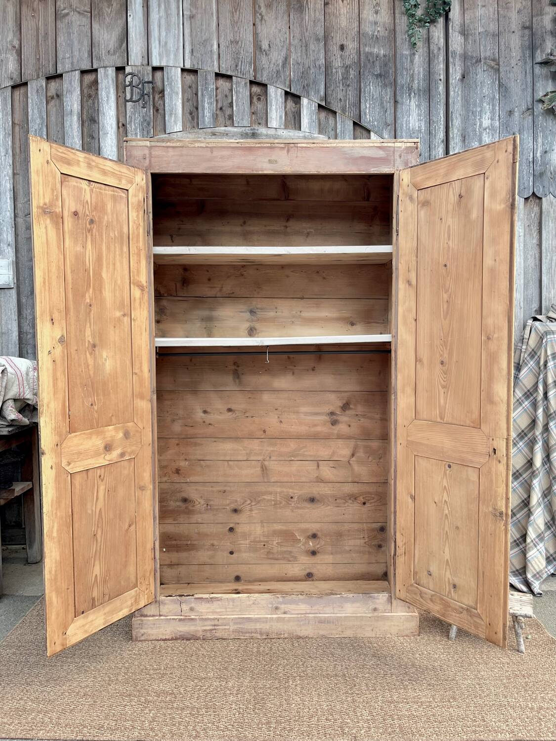 Patinated Parisian wardrobe