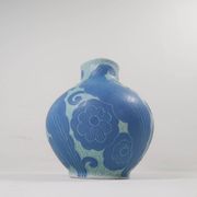 Art Deco Vase Grand Gustavsberg Sgraffito Josef Ekberg, Sweden, 1922