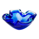 Labelled Mid Century Sommerso Murano Glass Ashtray/Small Bowl, Italy, 1960s