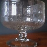 Biot cup in bubbled and blown glass, 1970s