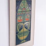 Tile Panel Julia Brändle, 1960s, Swiss