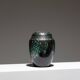 Vase art déco en poterie émaillée, cab primavera, 1930s