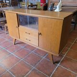 Vintage 60s oak sideboard