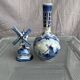 Lot vase Delft et moulin anciens