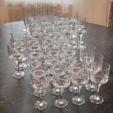 Service de 48 verres cristal