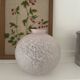 Speckled ball glass vase
