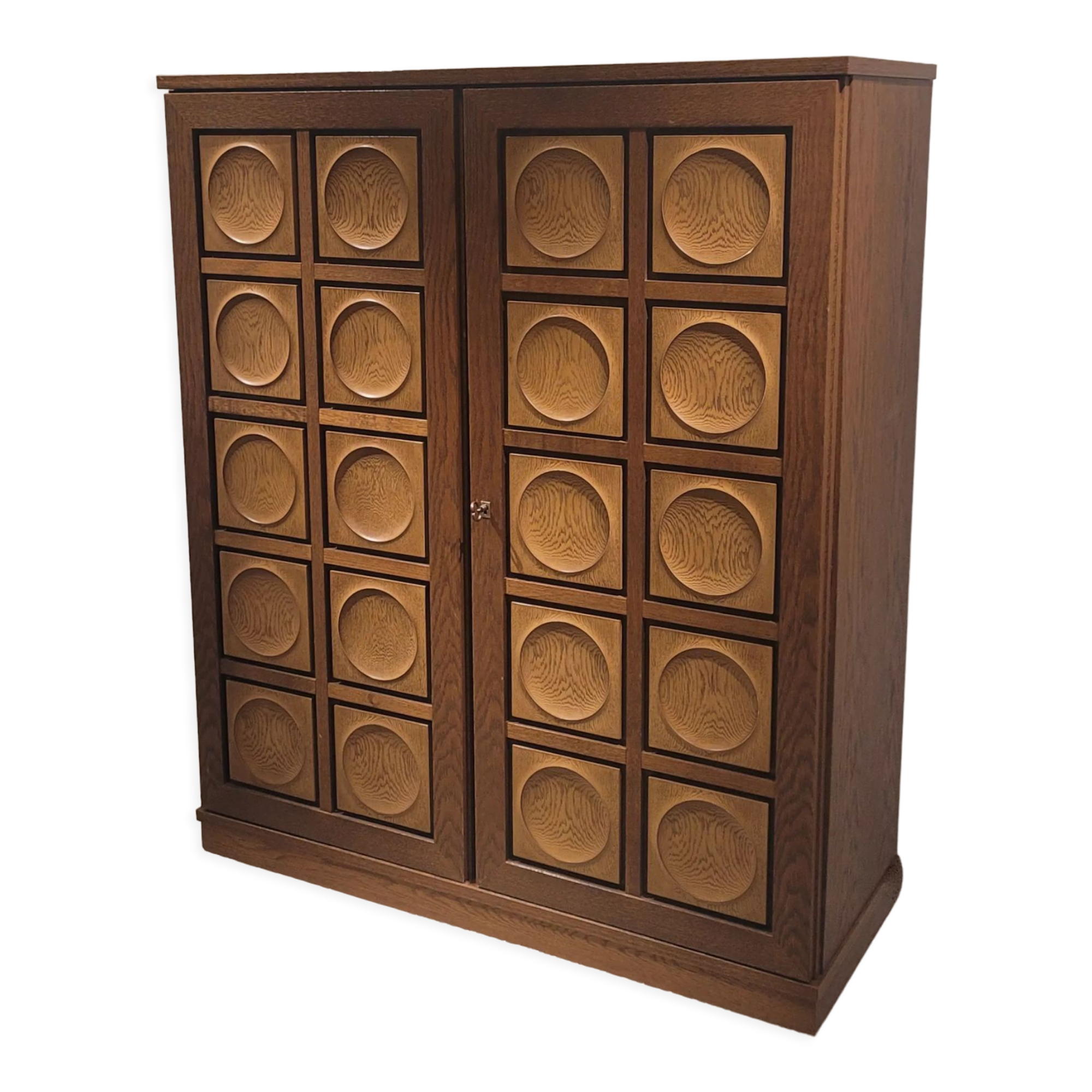 Brutalist buffet by Gerhard Bartels from the 1970s