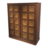 Brutalist buffet by Gerhard Bartels from the 1970s