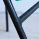 Fauteuil de jardin en métal et scoubidou vert