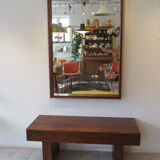 Meuble d'entrée scandinave, commode et miroir Ateljé Glas & Trä Hovmantorp