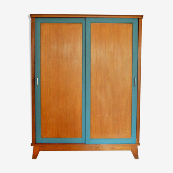 Armoire penderie vintage style scandinave