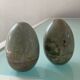 Vintage salt and pepper marble egg