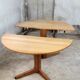 RY Møbler RY35 extendable dining table in solid oak, 1979