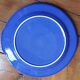 Lot 4 blue "Fish" plates