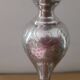 Paire de bougeoirs en argenture 1900