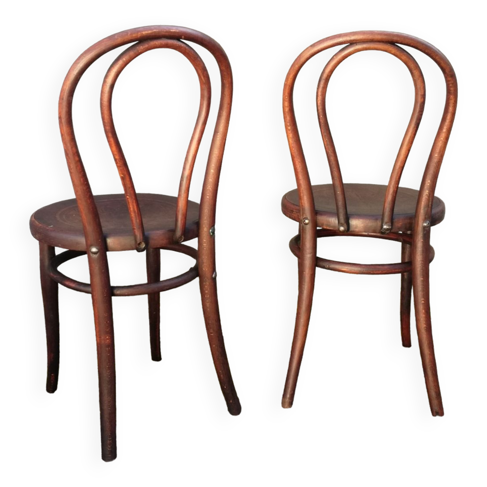 Bistro chairs 1900, set of 2