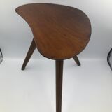 Vintage tripody tabout shape triangle annee 60