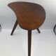 Vintage tripody tabout shape triangle annee 60