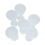 Set of 6 crystal glasses
