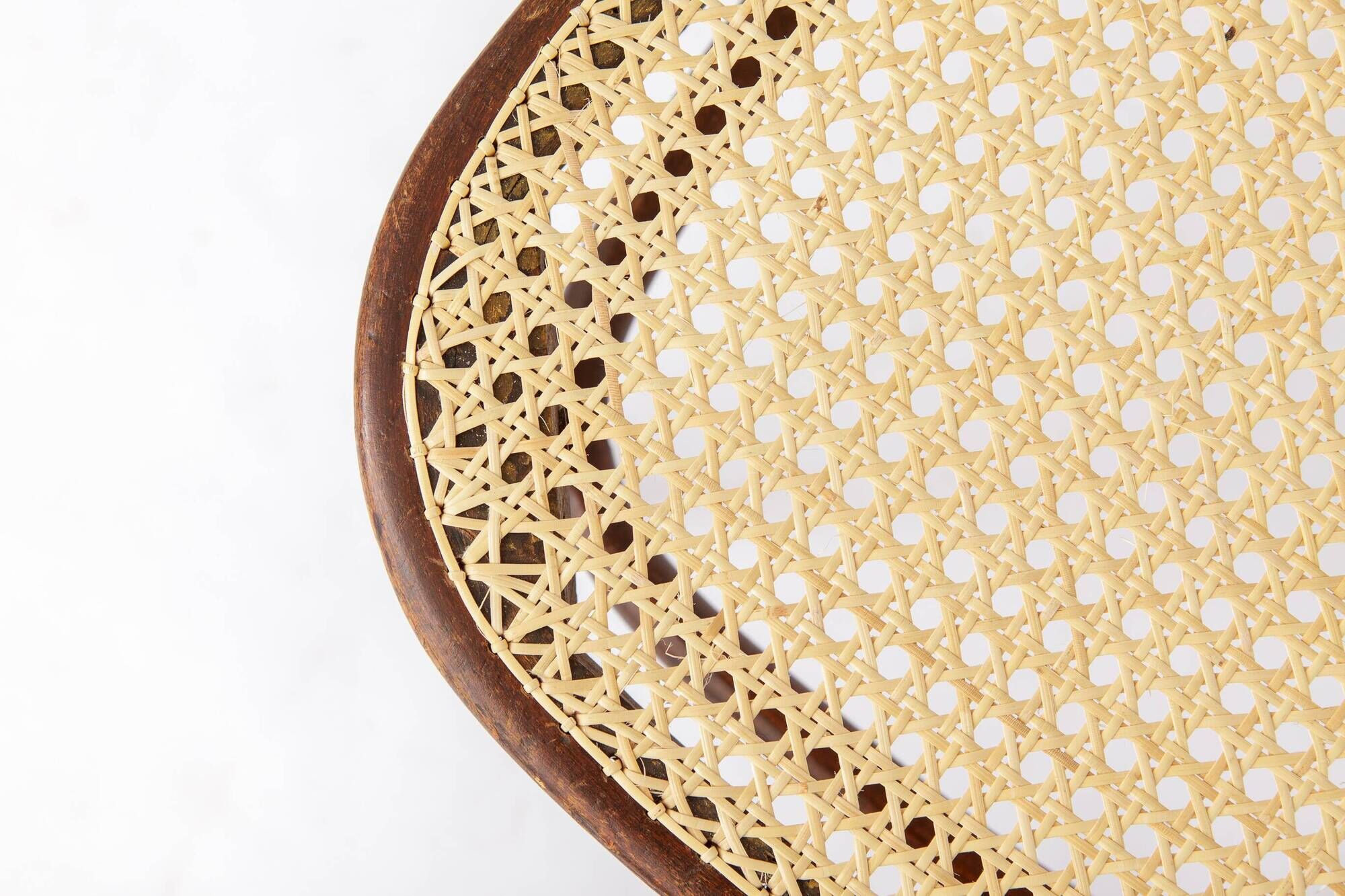 Antique Bentwood Chair in the Style of Thonet No. 56 | Austrian Rattan 1930