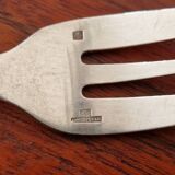 Christofle - Set of 6 Dax model cake forks in silver-plated metal