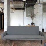 Troika sofa bed designed by Paul Geoffroy for Airborne, 1950s
