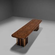Console / table basse Afra & Tobia Scarpa "Artona" pour Maxalto Italie 1977