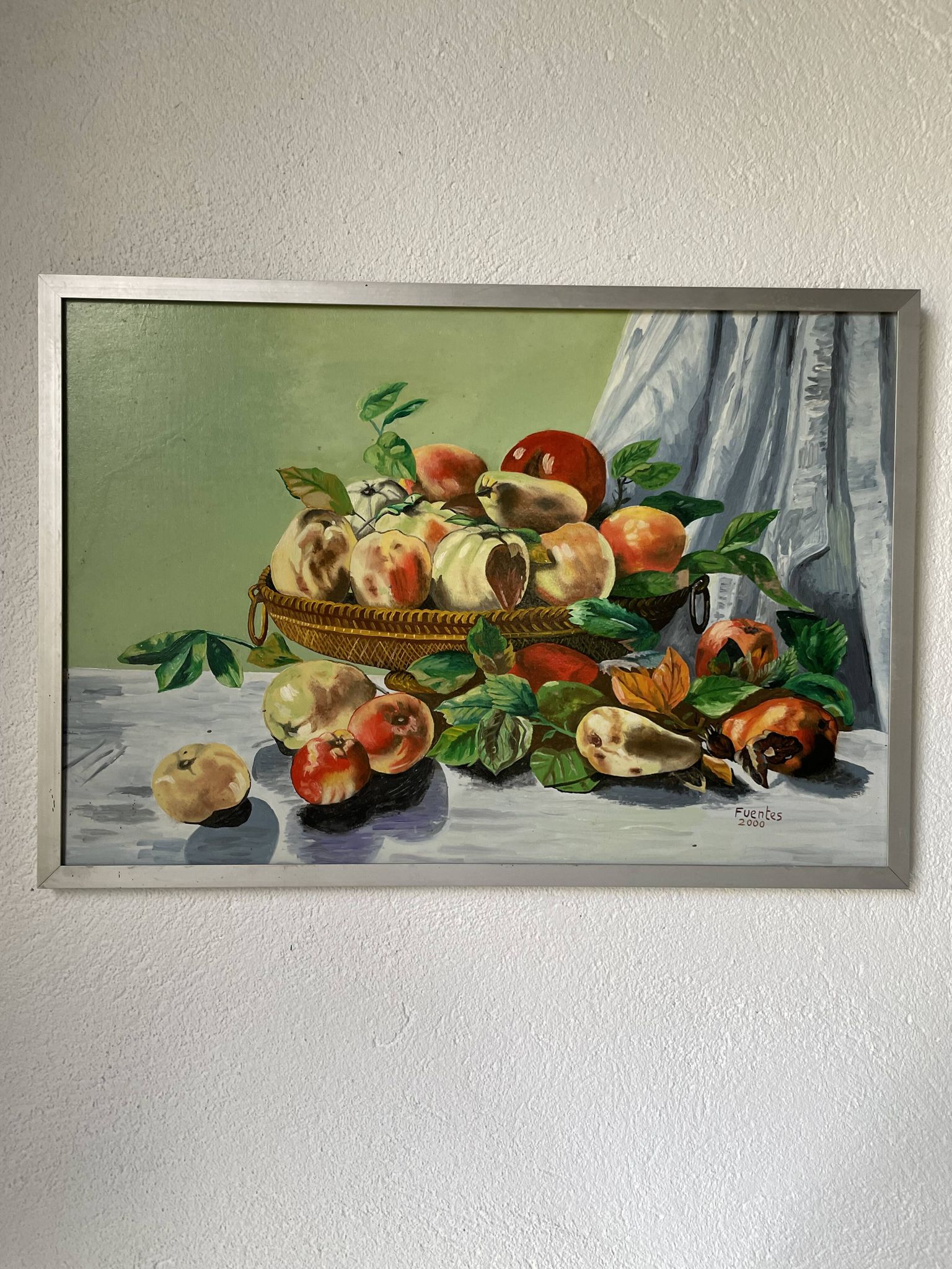 Peinture à l’huile aux fruits Fuentes