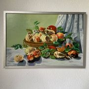 Peinture à l’huile aux fruits Fuentes