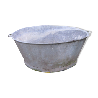 Old zinc basin