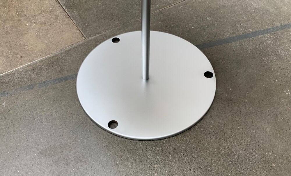 Postmodern side table from the Drift series by Walter Knoll, 1990s.