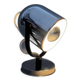Reggiani Orb Table Lamp Metal Eye Modern Design Vintage 1970s