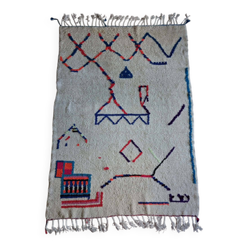 Tapis Berbère Beni Ouarain fait main 240x170cm