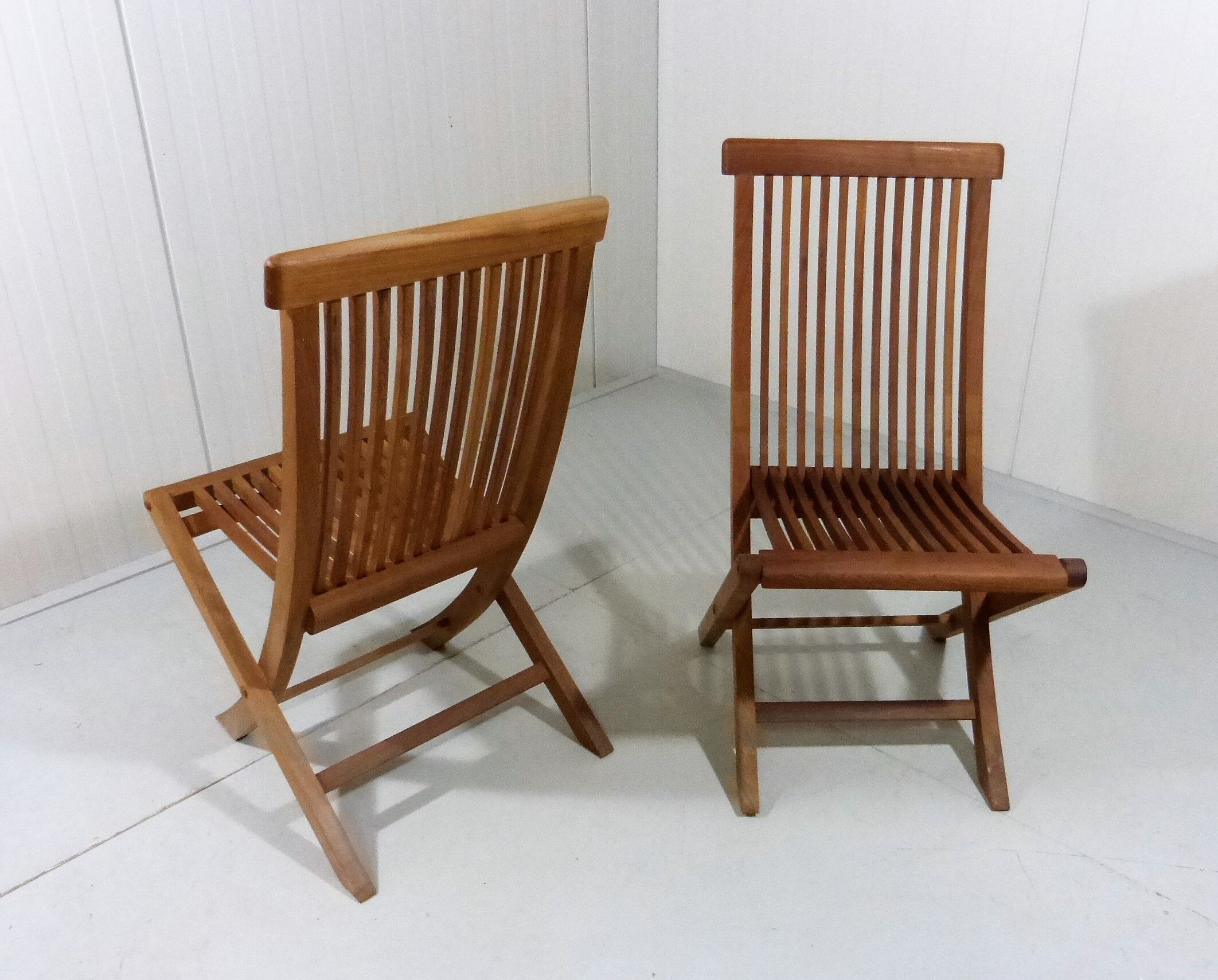 Danish teak garden chairs 1980-90’s