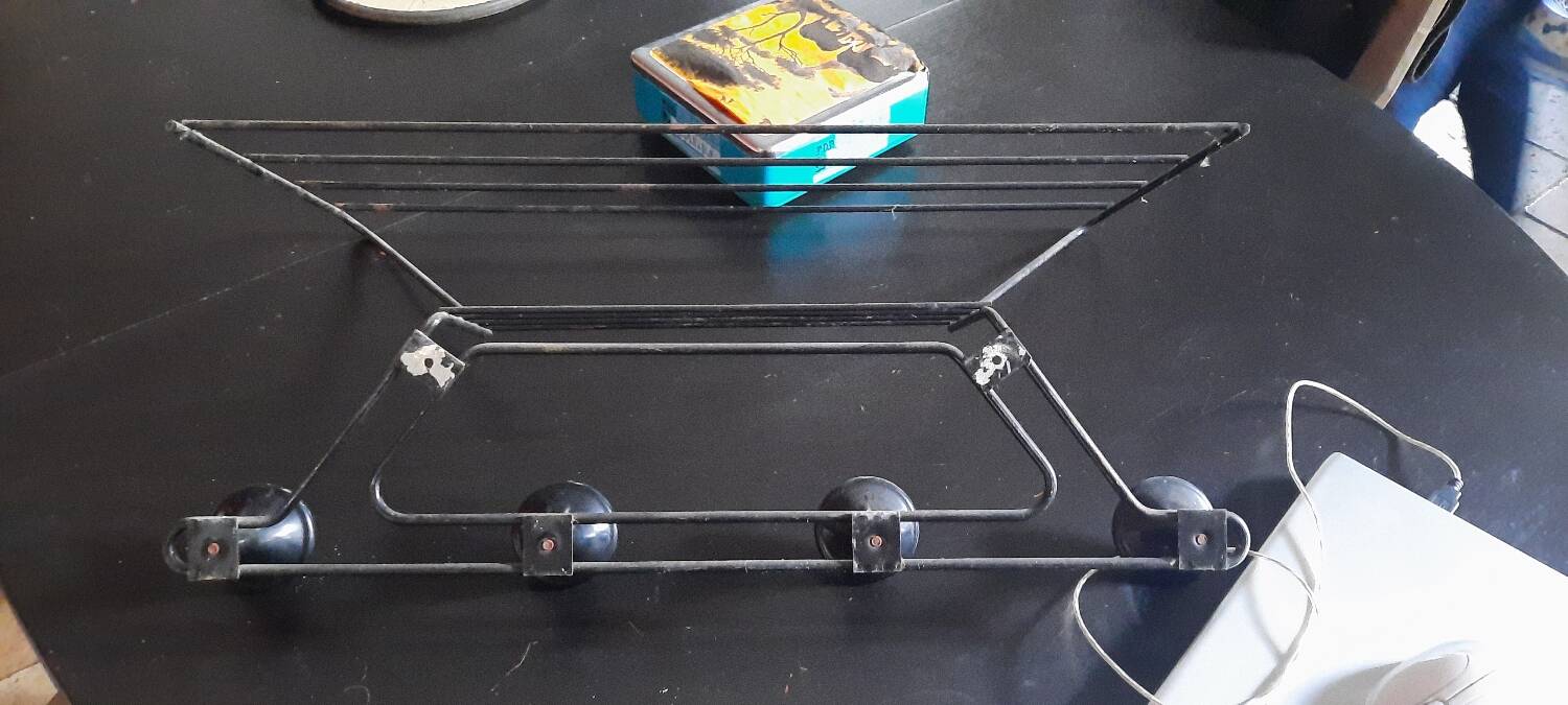 Wall-mounted coat rack, 1960s