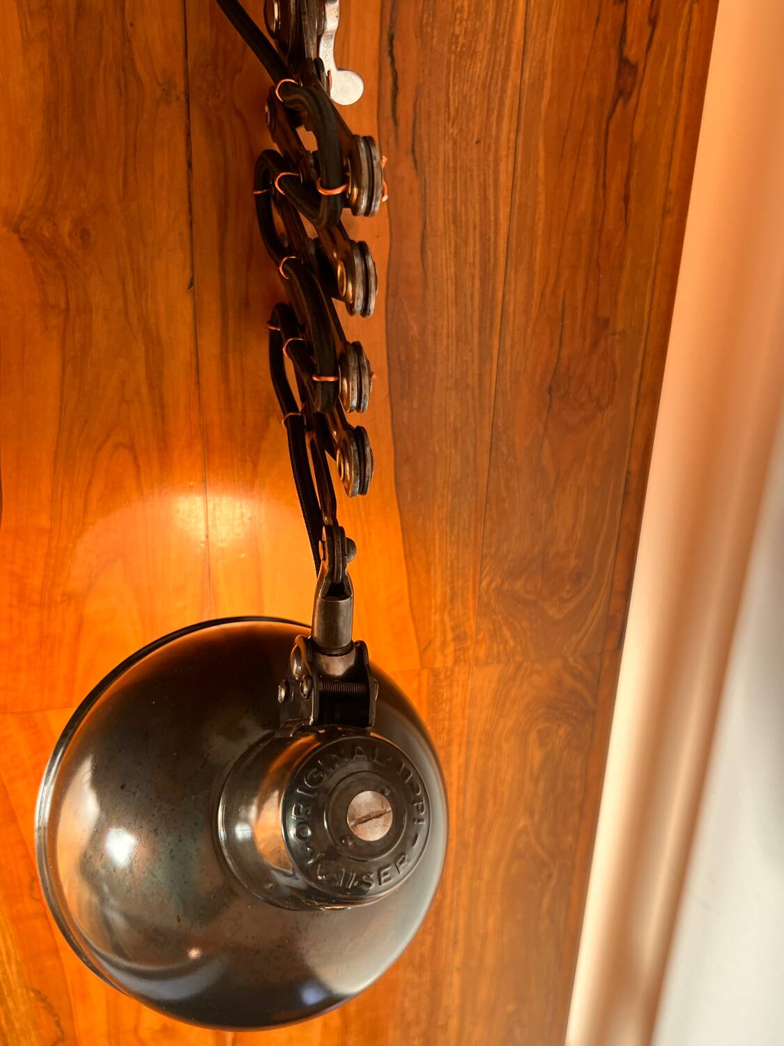 Kaiser Idell accordion lamp