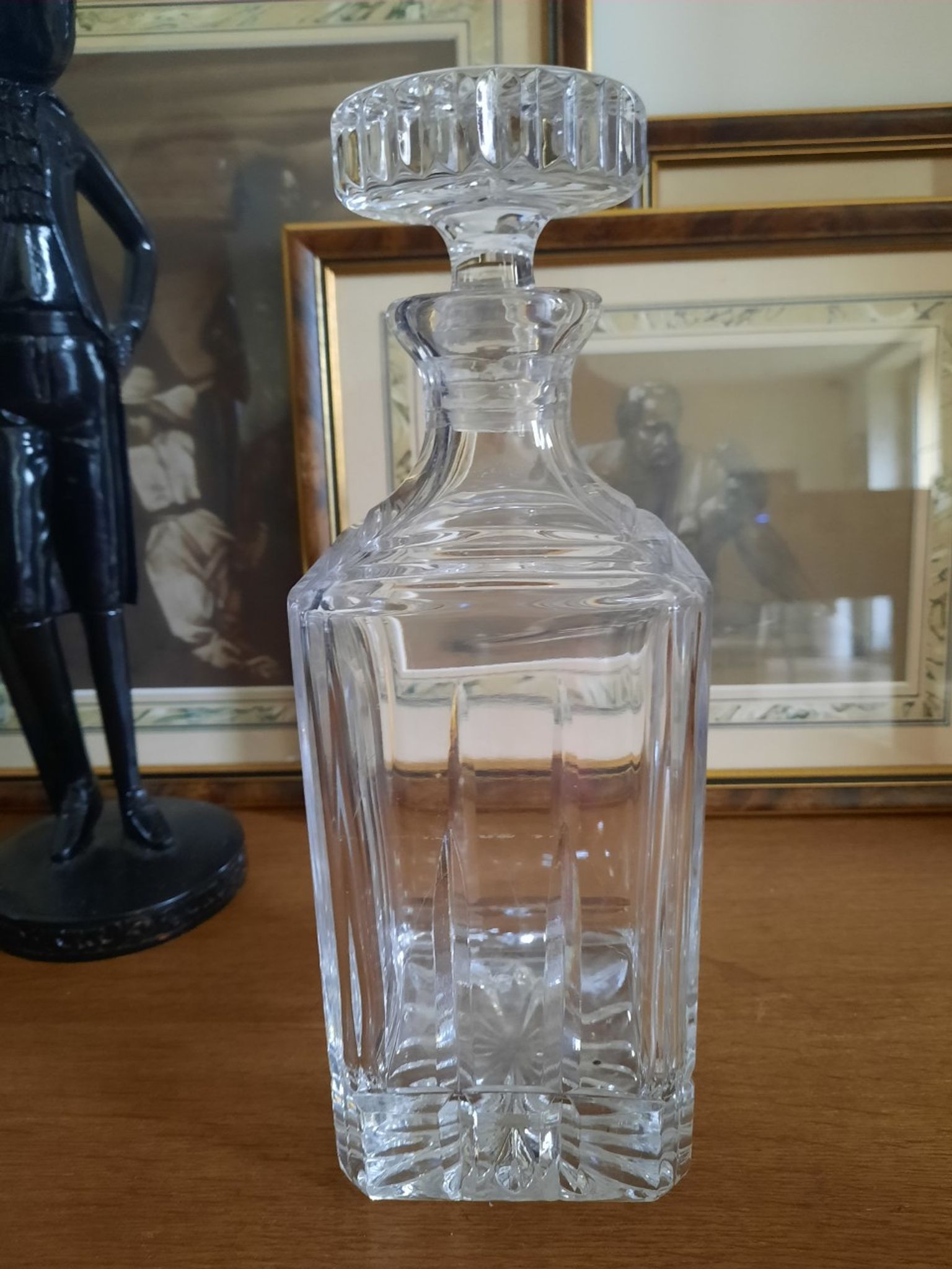 Carafe à whisky en cristal