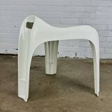 White Casalino stools, Casala — Alexander Begge