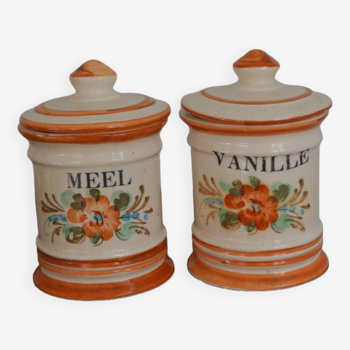 Pots miel et vanille