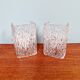 Pair of frosted glass wall sconces, J.T. Kalmar, 1960-70
